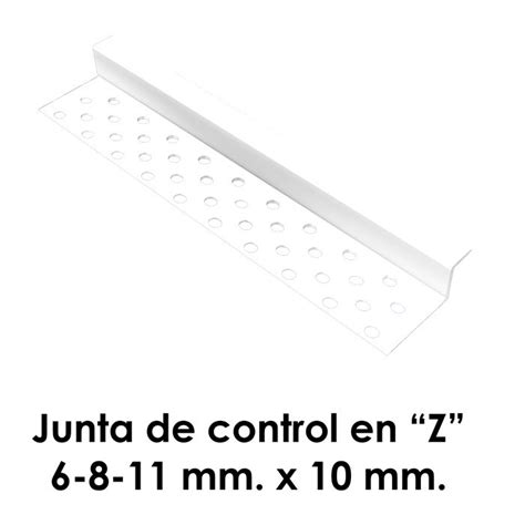 Perfil Pvc Dilatacion Z Mm X Mts Multiobras