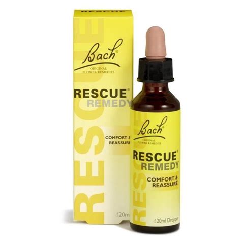 Rescue Remedy Rem De De Secours Du Docteur Bach En Gouttes Ml