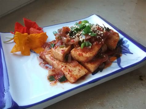 Spicy Braised Tofu Dubu Jorim Recipe Maangchi