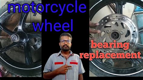 How To Motorcycle Wheel Bearing Replacement Yakada Yaka Youtube