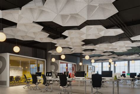 Hexagon Ceiling Panels - Arktura SoundStar®