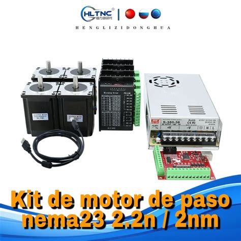 Hltnc Kit Cnc De Motor Paso A Paso Controlador De Fuente De Alimentaci