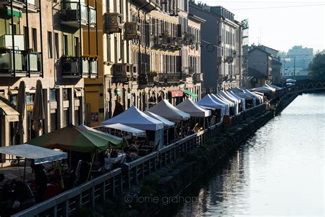 Flea Market Along The Navigli Canal Milan Lorrie Graham