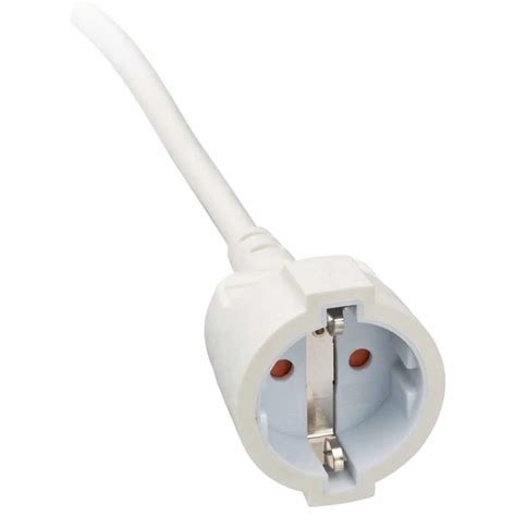 Brennenstuhl 1168980250 H05VV-F3G1.5 IP20 Удлинитель с вилкой 5 m Белая ...