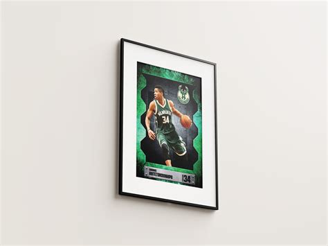 Giannis Antetokounmpo Printable Photo Trading Card 0056 Etsy Canada