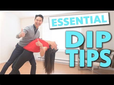 Suggestions for Learning to Dip for Your First Dance at a Wedding [+video]