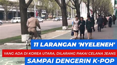 11 Larangan Nyeleneh Yang Ada Di Korea Utara Dilarang Pakai Celana