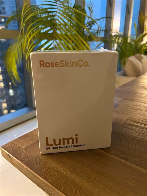 Rose Skin Co Lumi Laser Hair Removal IPL Machine New Beauty Personal