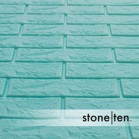 Stone Ten Craft Faux Brick Wall Panels Peel And Stick Foam Brick D