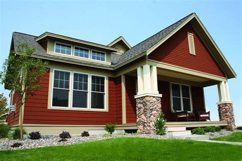 Go Bold With Your James Hardie Home Siding Hue Red House Exterior