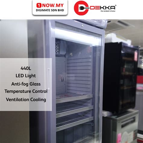 Dekka L Showcase Chiller Cs L Upright Single Door Large