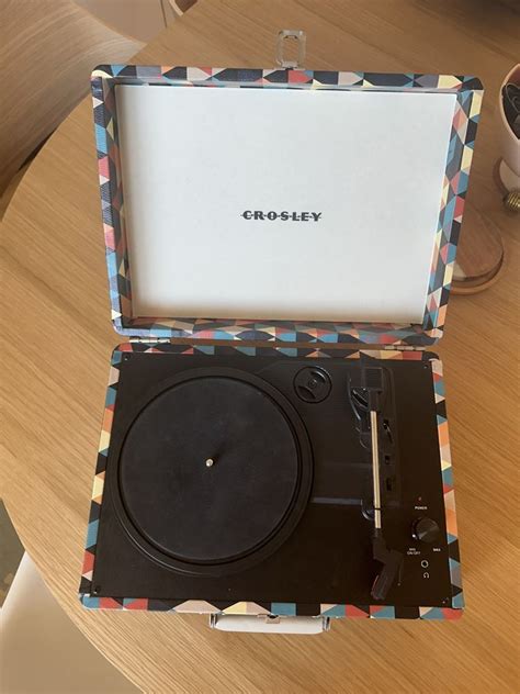 Pick Up Record Player Portabil Tip Valiza Crosley Cruiser Bucuresti