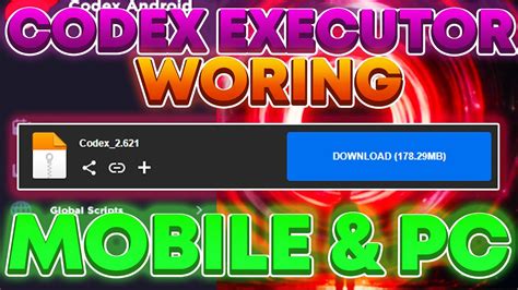 UPDATED FREE Roblox IOS And Android Script Executor Codex New Update