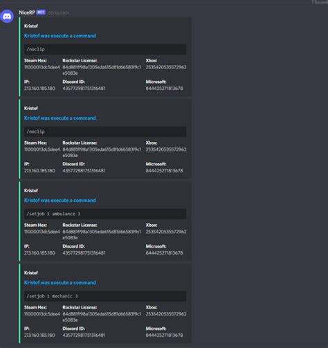 Teach You Create Fivem Server Side Logs By Kristofdom Fiverr