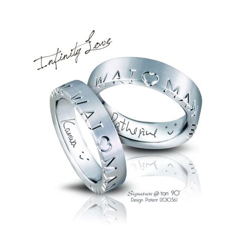 Infinity Couple Wedding Ring By Mb Jewellery