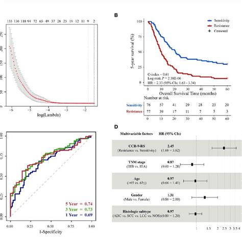 Feature Selection And Survival Analyzes For Patients With Nsclc