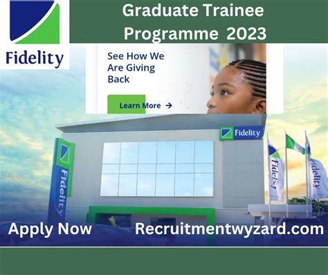 Fidelity Bank Plc Graduate Trainee Program 2023 Recruitmentwyzard