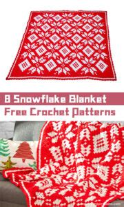 Snowflake Blanket Free Crochet Patterns Igoodideas