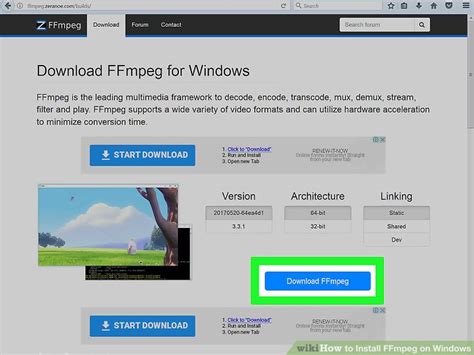 How To Install FFmpeg On Windows 10 Steps With Pictures