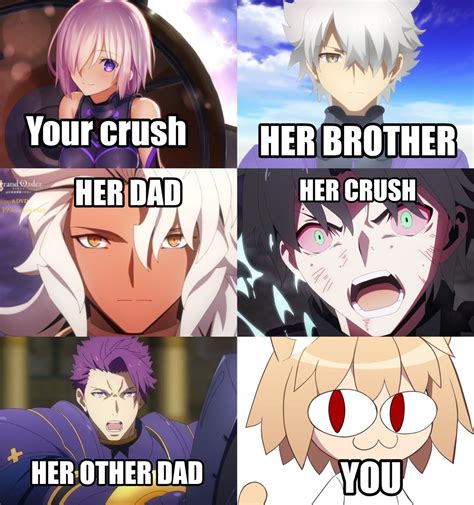 Jq On Twitter A Fgo Version Of Your Crush Her Dad Meme