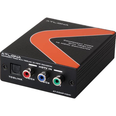 Atlona Component Video With Optical To Hdmi Converter