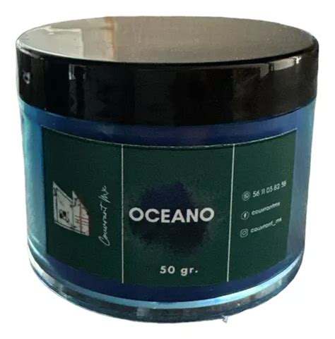 Pigmento Perlado Oceano Para Resina Epoxica Couvrantmx G Mercadolibre