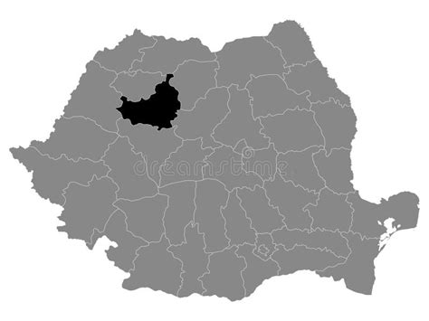 Cluj County Administrative Divisions of Romania, Nord-Vest Development ...