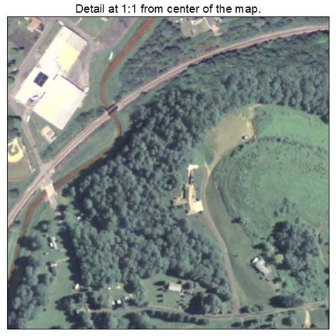 Aerial Photography Map of Sykesville, PA Pennsylvania