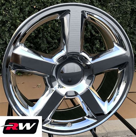 X Inch Chevy Tahoe Ltz Oe Replica Wheels Chrome Rims X