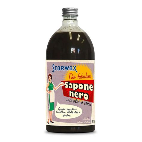 Sapone Nero Concentrato Starwax Prodotti Per Pulizie Casa Soy