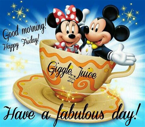 Good Morning Happy Friday Disney Images Goimages Zone