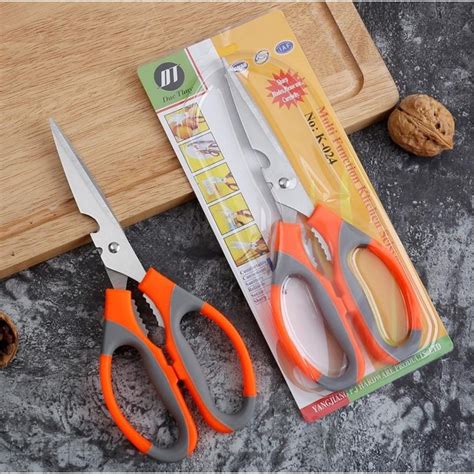 Stainless Steel Kitchen Scissors Gunting Dapur Shopee Malaysia