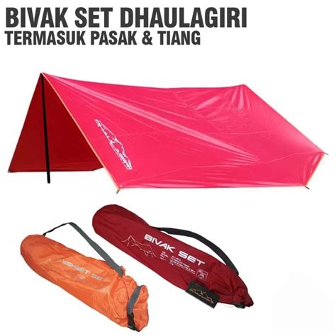 Jual Bivak Set Dhaulagiri Flysheet X Tiang Flysheet Pasak Dan