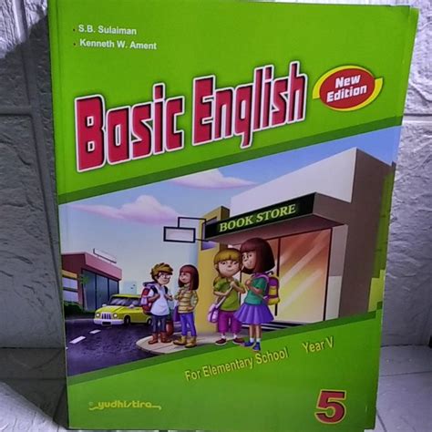 Jual Basic English New Edition Untuk Kelas Sd Yudistira Shopee