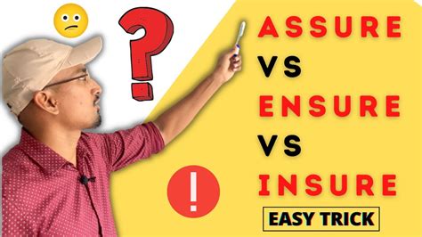 Assure VS Ensure VS Insure Commonly Confused Words 1 Common English