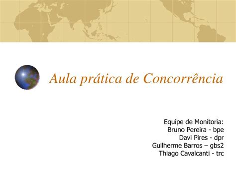 Ppt Aula Pr Tica De Concorr Ncia Powerpoint Presentation Free