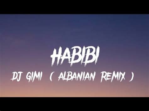 Dj Gimi O X Ricky Rich X Dardan Habibi Albanian Remix Lyrics