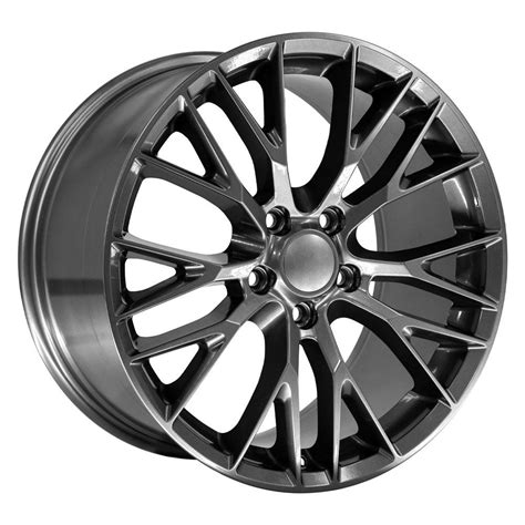 Corvette Wheel C Z Rim Cv B X Gunmetal Corvette Rim