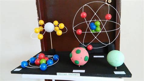 Pin De Rhzinxl En Maquete Modelos Atomicos Proyectos De Qu Mica