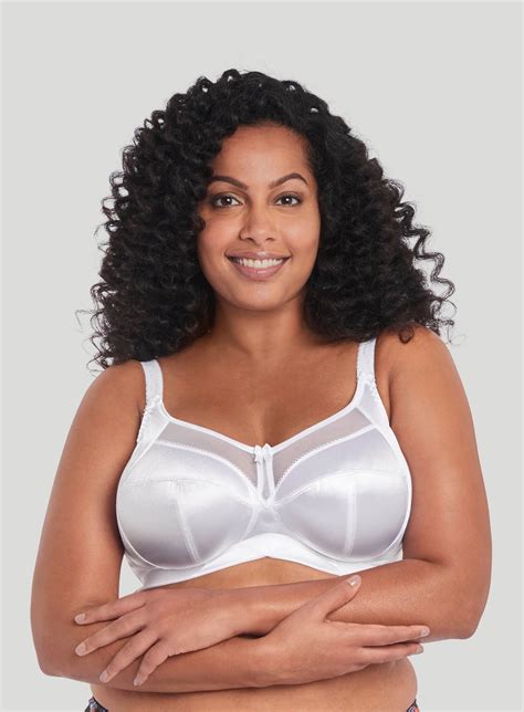 Goddess Keira Soft Cup Bra White Debras