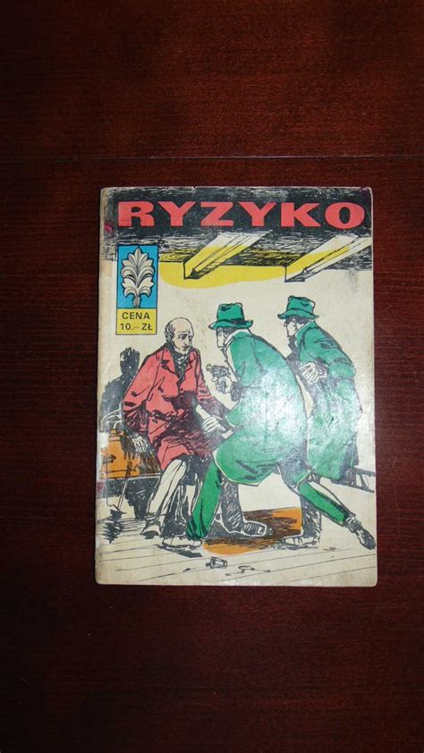 Komiksy Ryzyko cz 1 z serii Kapitan Żbik Wydanie I 1967