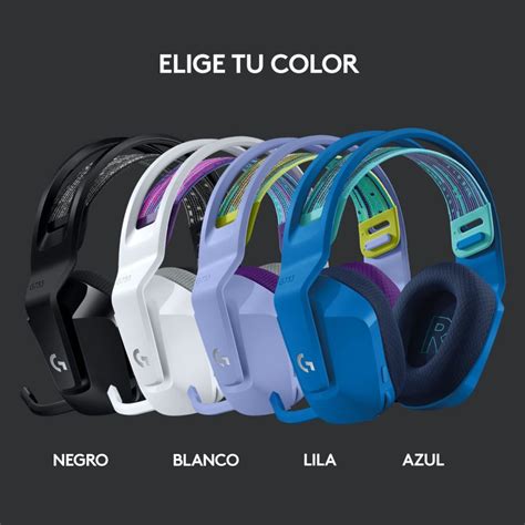 Logitech G733 Lightspeed RGB Auriculares con Micrófono Inalámbricos