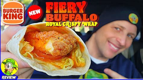 Burger King® Fiery Buffalo Royal Crispy Wrap Review 🍔👑🔥🐃🌯 ⎮ Peep This Out 🕵️‍♂️ Youtube