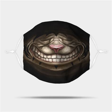 Face Mask - Cheshire Cat Smile - Cheshire Cat - Mask | TeePublic