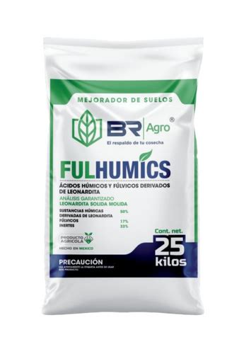 FULHUMICS Ácidos húmicos y fúlvicos Saco de 25Kg AGRO A B