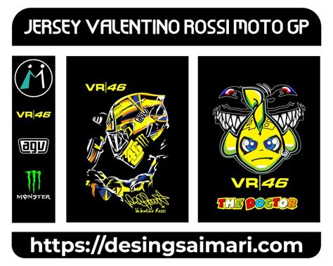 Jersey Valentino Rossi Moto Gp Desings Aimari