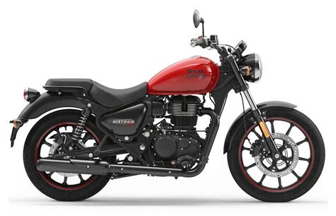 New 2022 Royal Enfield Meteor 350 Fireball Red Motorcycles In Rapid