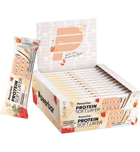 Powerbar Protein Soft Layer Strawberry White Cho Deindeal