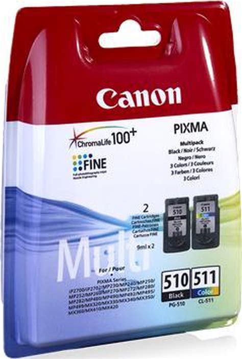 Canon Pg Cl Inktcartridge Zwart Kleur Bol