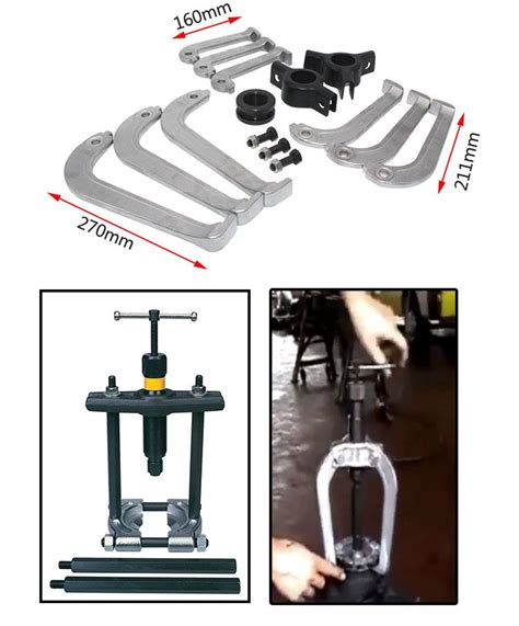 China Customized 10 Ton Hydraulic Bearing Separator Kit with Gear Puller Manufacturers ...